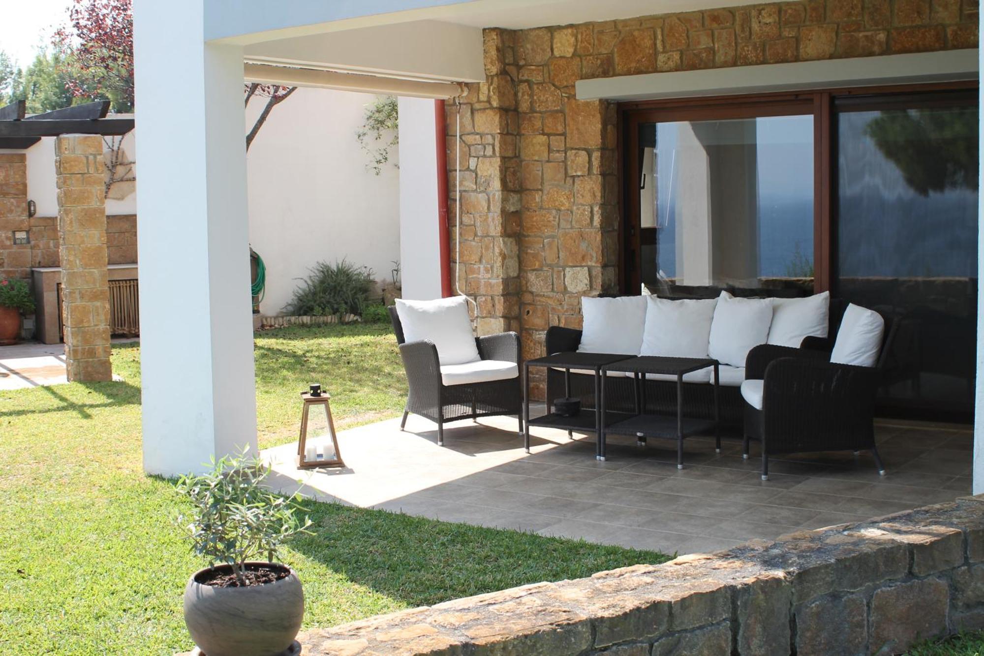 The House Of Blue Villa Afytos Exterior photo