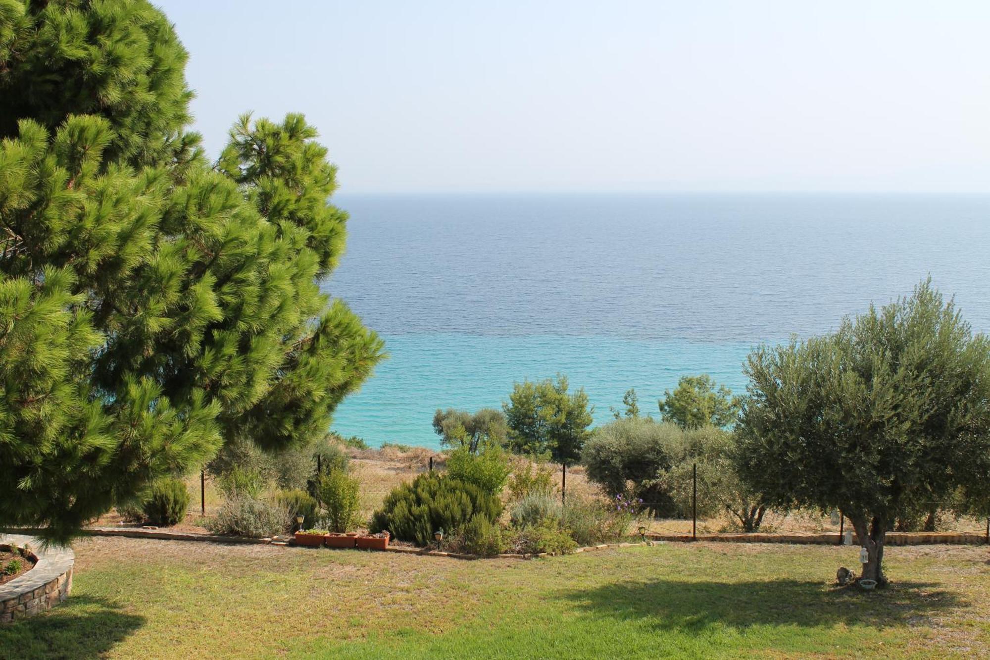 The House Of Blue Villa Afytos Exterior photo