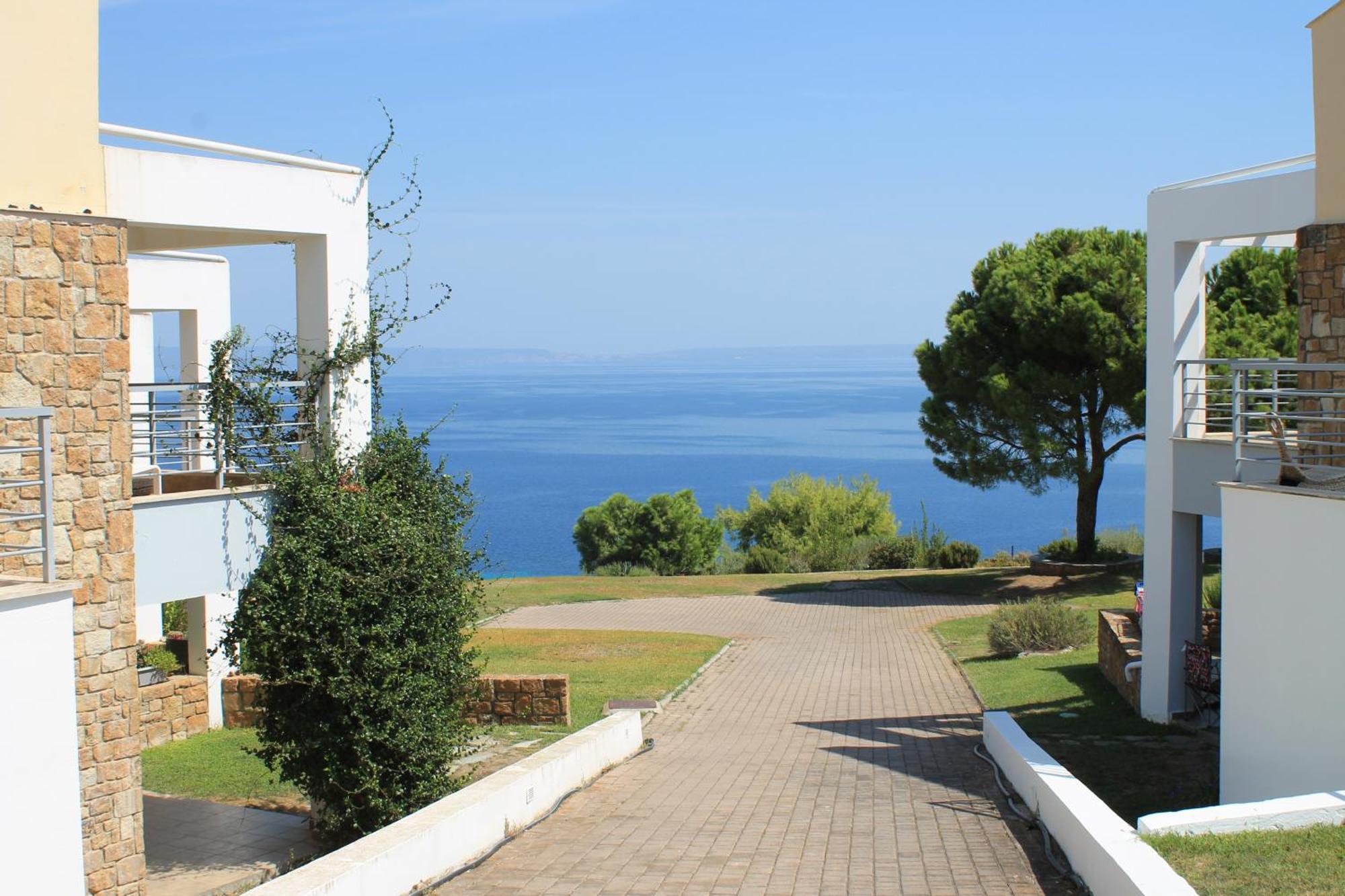The House Of Blue Villa Afytos Exterior photo
