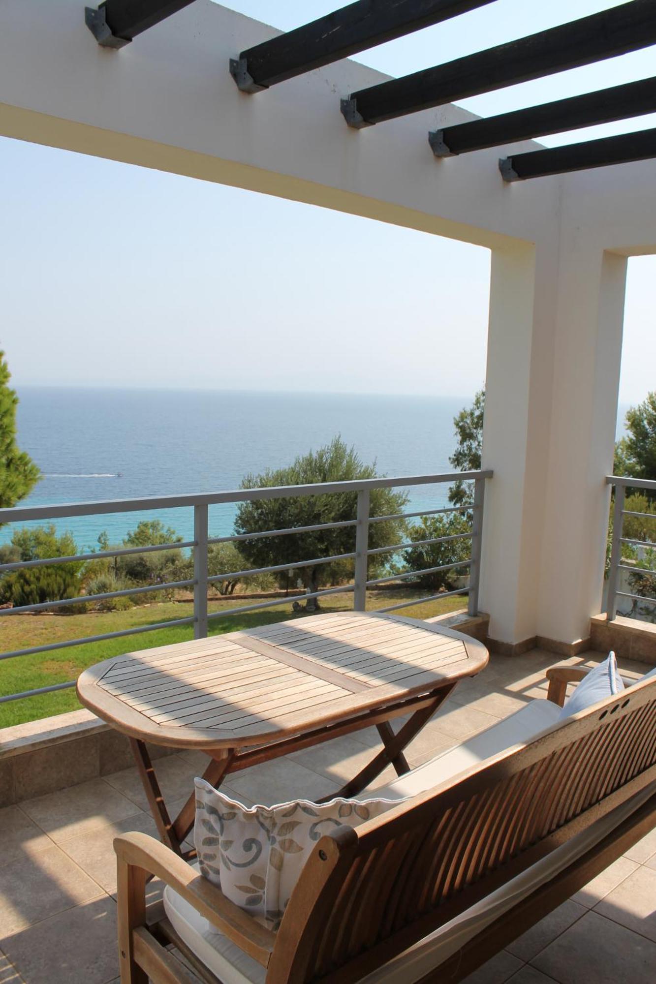 The House Of Blue Villa Afytos Exterior photo