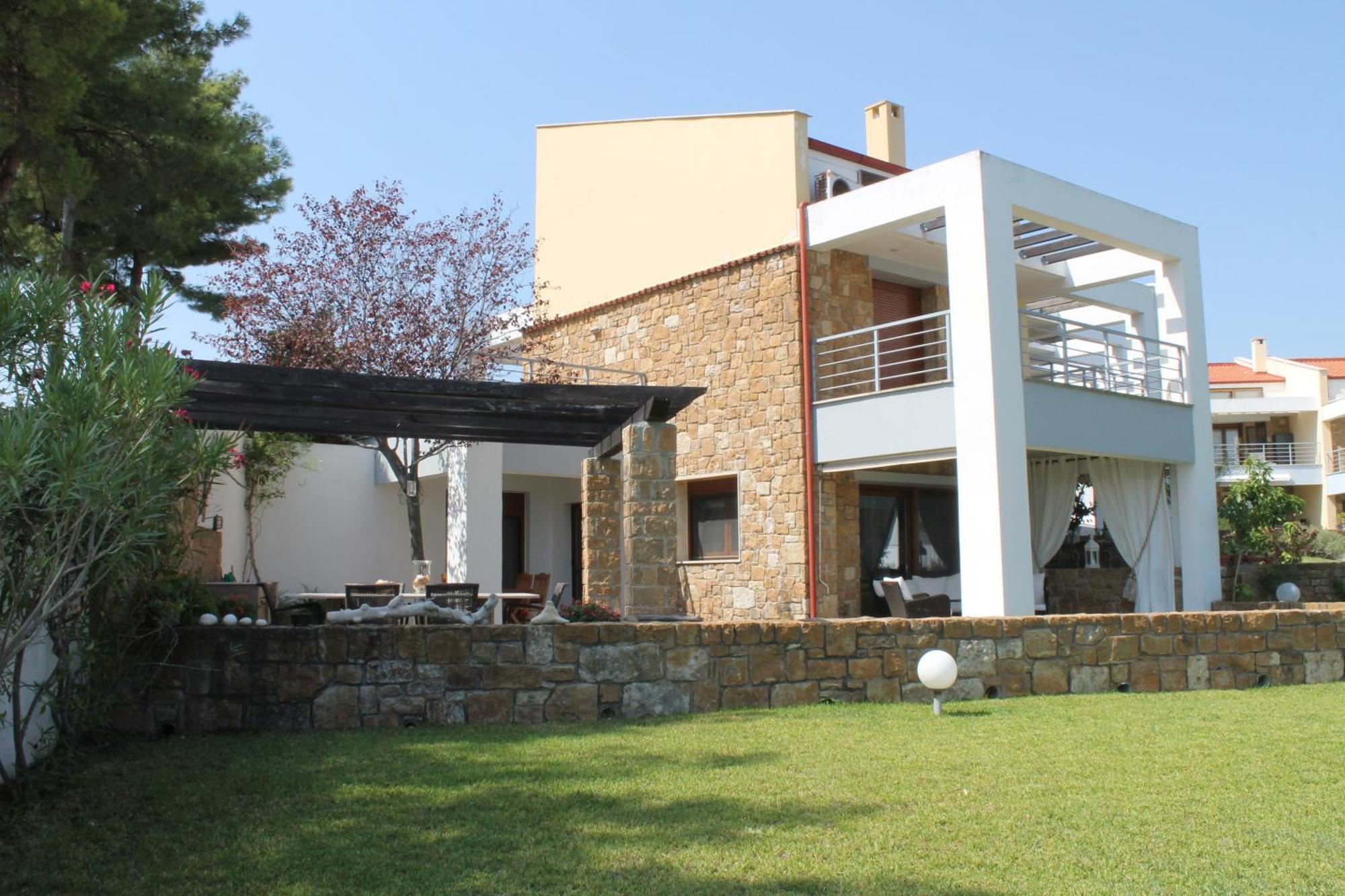 The House Of Blue Villa Afytos Exterior photo