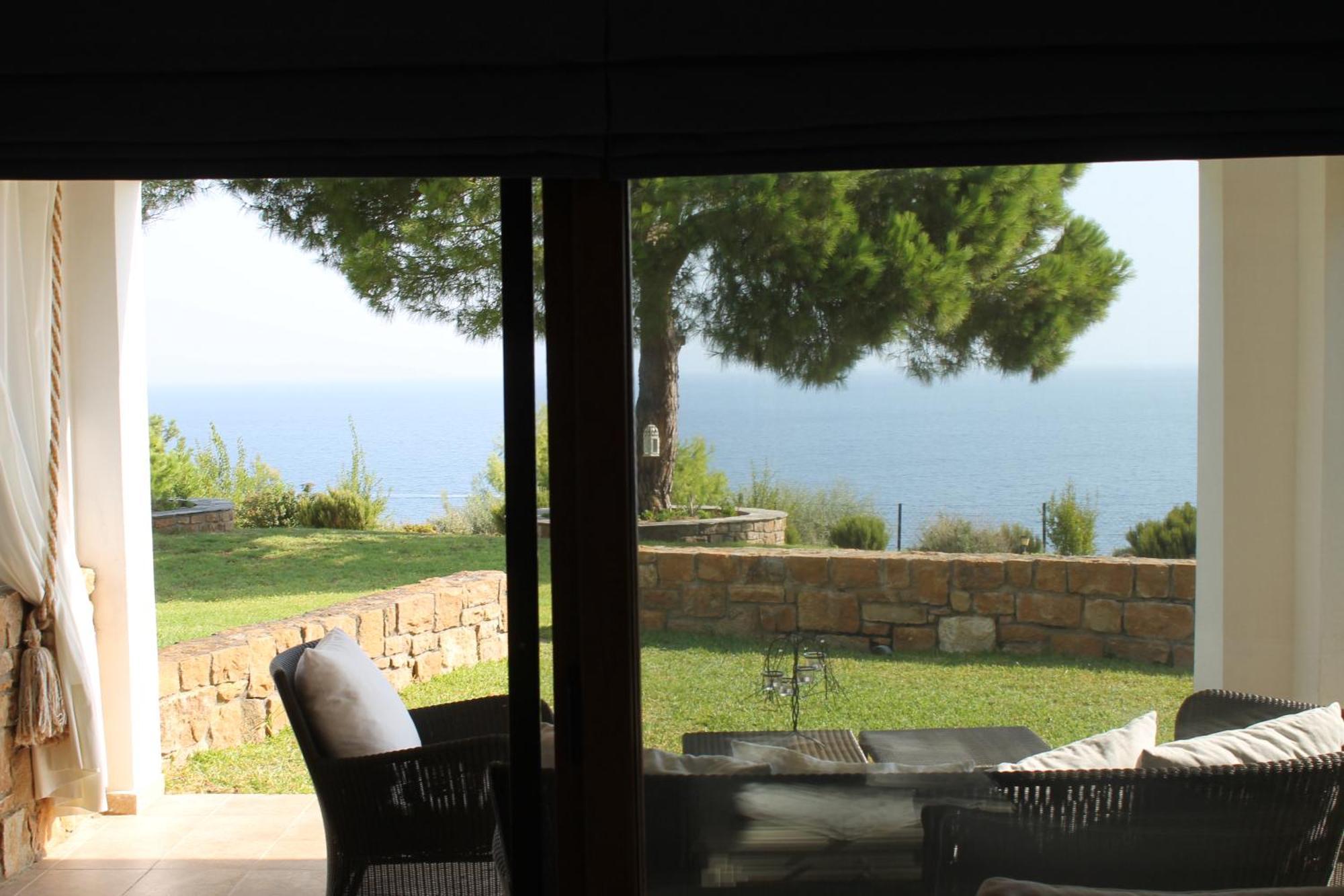 The House Of Blue Villa Afytos Exterior photo